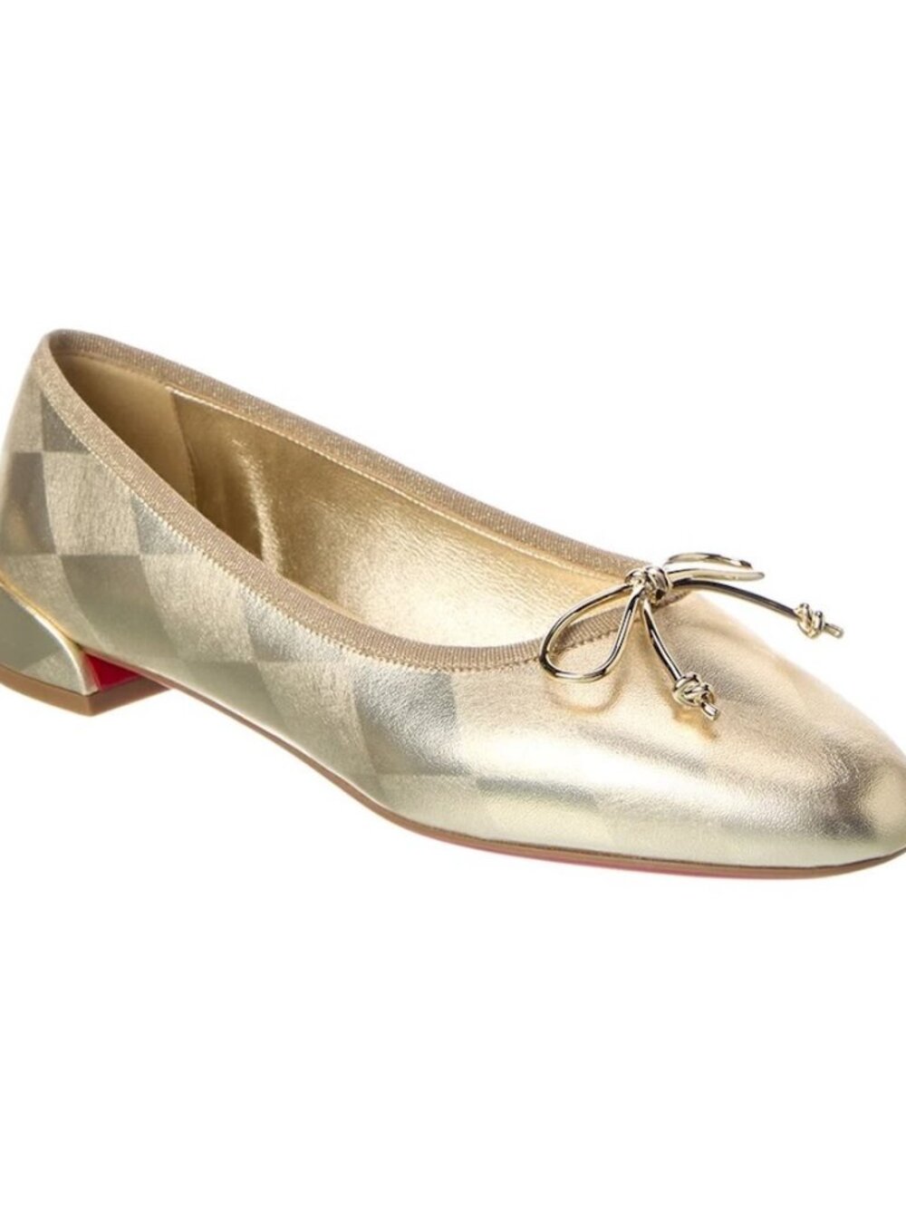 Christian Louboutin SWEETIE JANE PAVLODO Leather Ballerina Ballet Flats